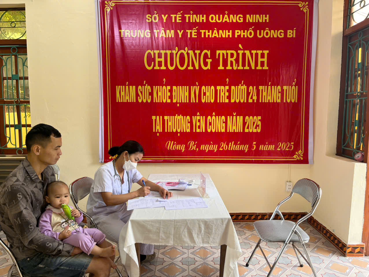 TRIỂN KHAI KHÁM SỨC KHỎE CHO TRẺ DƯỚI 24 THÁNG TUỔI NĂM 2025